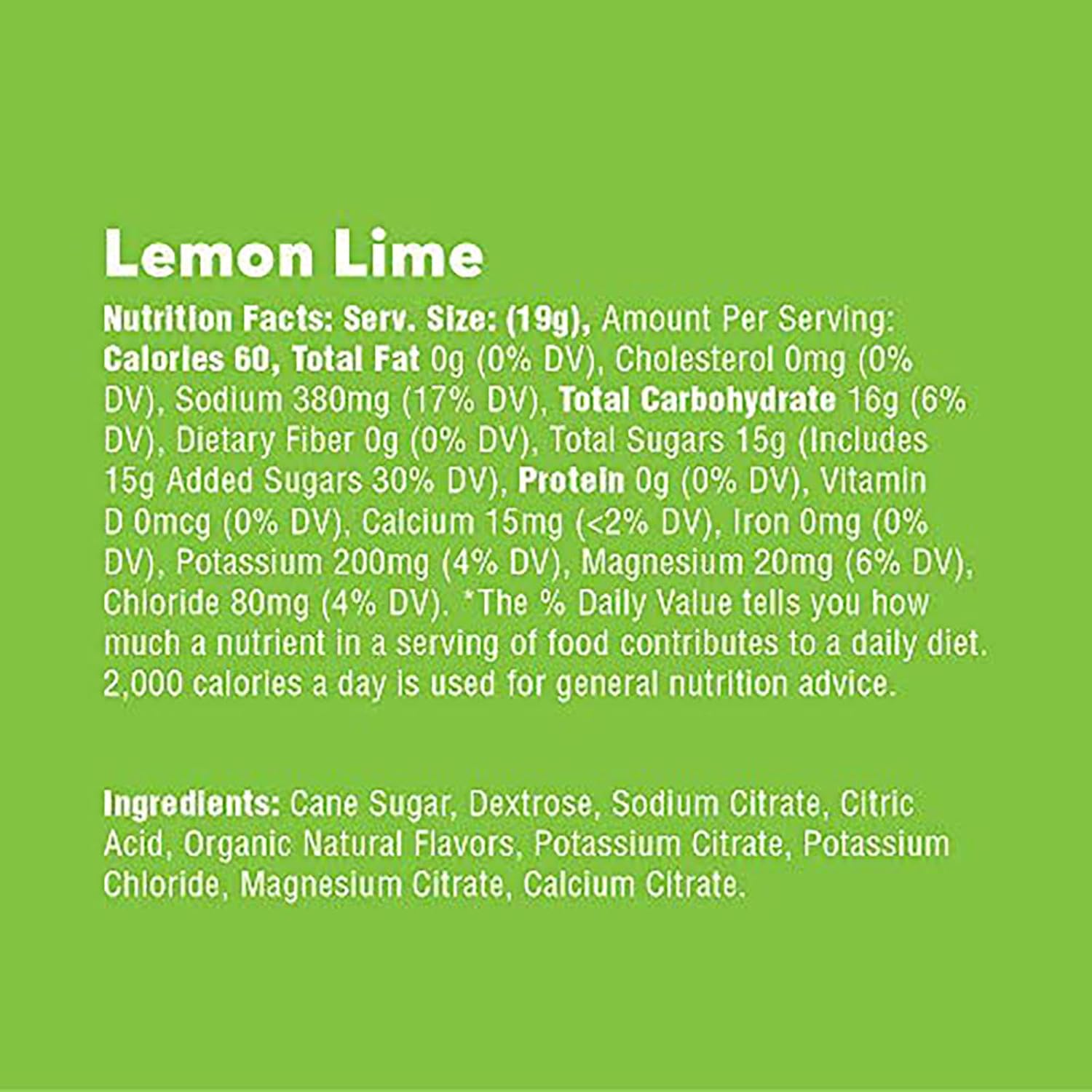 Nuun Hydration Endurance Powder Lemon Lime - Workout Support with 5 Essential Electrolytes, Carbohydrates, Vegan, Non-GMO (16 Servings)