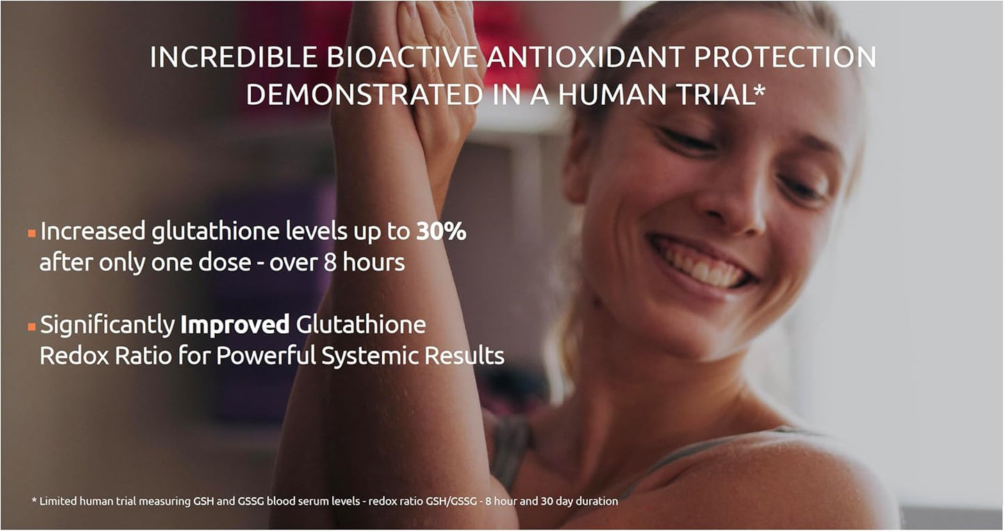 NUUVE BIOGL3 Liposomal Glutathione 446mg - Fast Absorption, Ultra Potent Pure Formula - Reduces Oxidative Stress and Inflammation, Boosts Energy, Supports Detox and Immune System, Enhances Focus