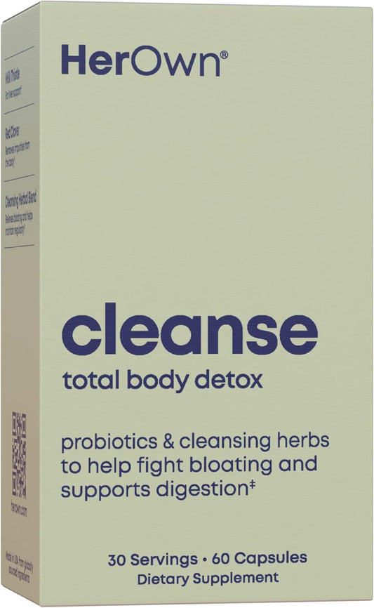 Ocean Algae Cleanse: Gentle Detox with Prebiotic/Probiotic Blend - 60 Capsules