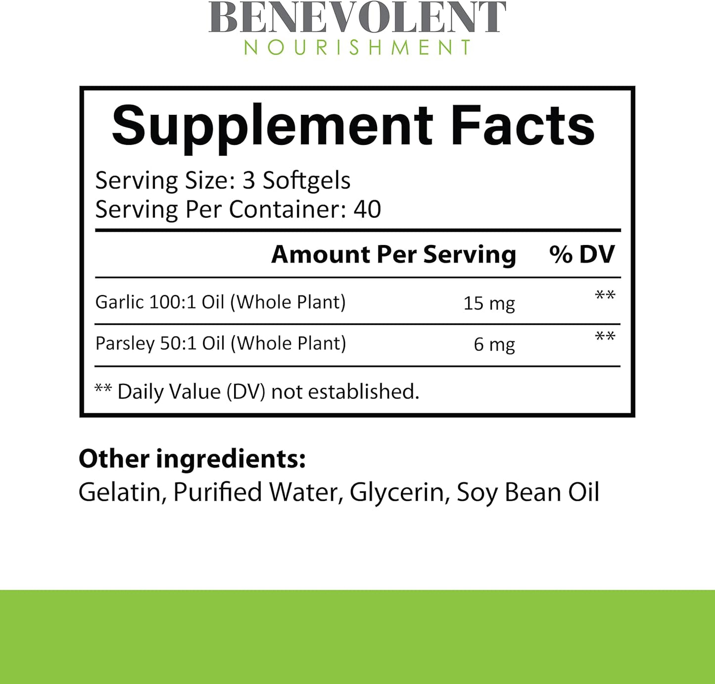 Odorless Garlic Supplement Capsules - 1500 MG Aged Extract Oil, 120 Softgels - Antioxidant Immunity Support & Healthy Cholesterol - Non GMO - 40 Day Supply