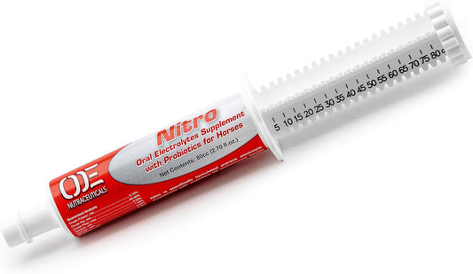 OE NUTRACEUTICALS Nitro Oral Horse Supplement - 4 Doses for Enhanced Performance