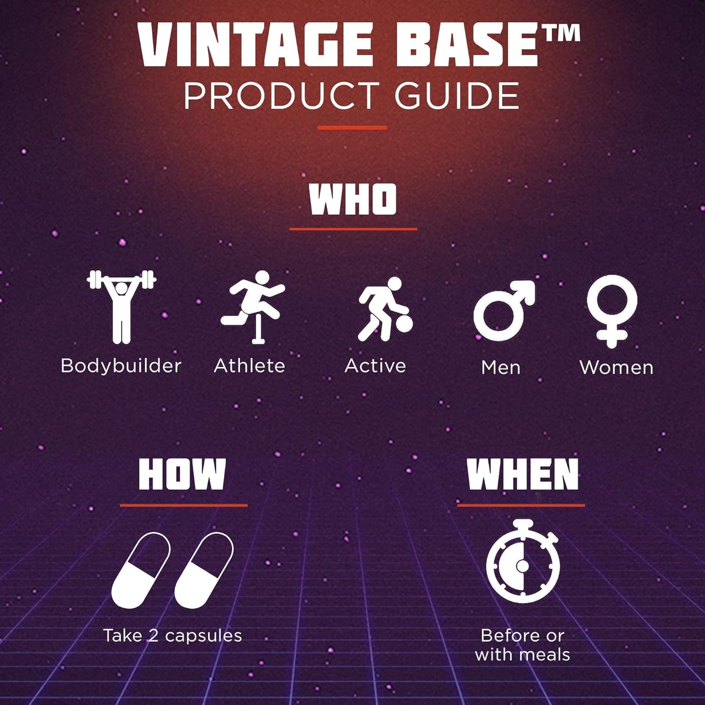 Old School Labs Vintage Base 2-in-1 Multivitamin & Probiotic - Daily Vitamins & Minerals for Digestion and Immune Support - 120 Veggie Capsules
