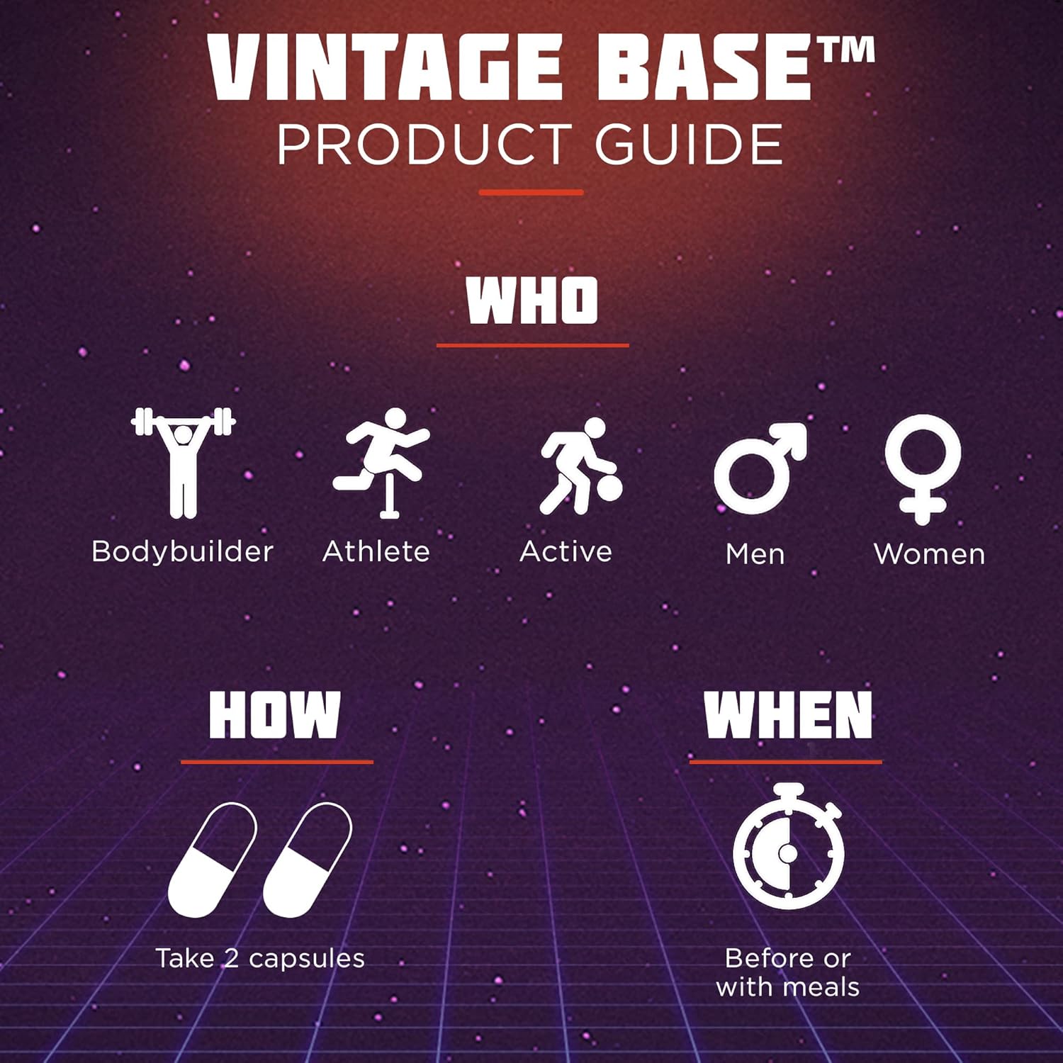 Old School Labs Vintage Base 2-in-1 Multivitamin & Probiotic - Daily Vitamins & Minerals for Digestion and Immune Support - 120 Veggie Capsules