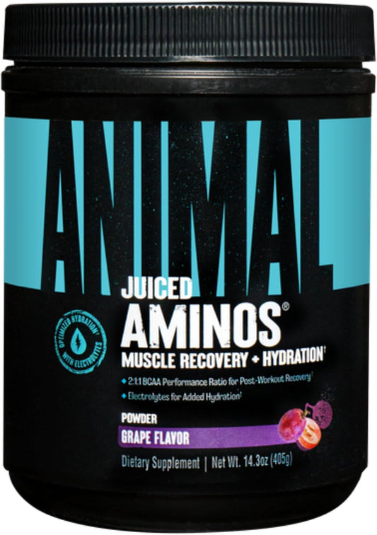 Omega 3 & 6 Fish Oil Flaxseed Supplement with Amino Acids for Recovery - 30 Servings