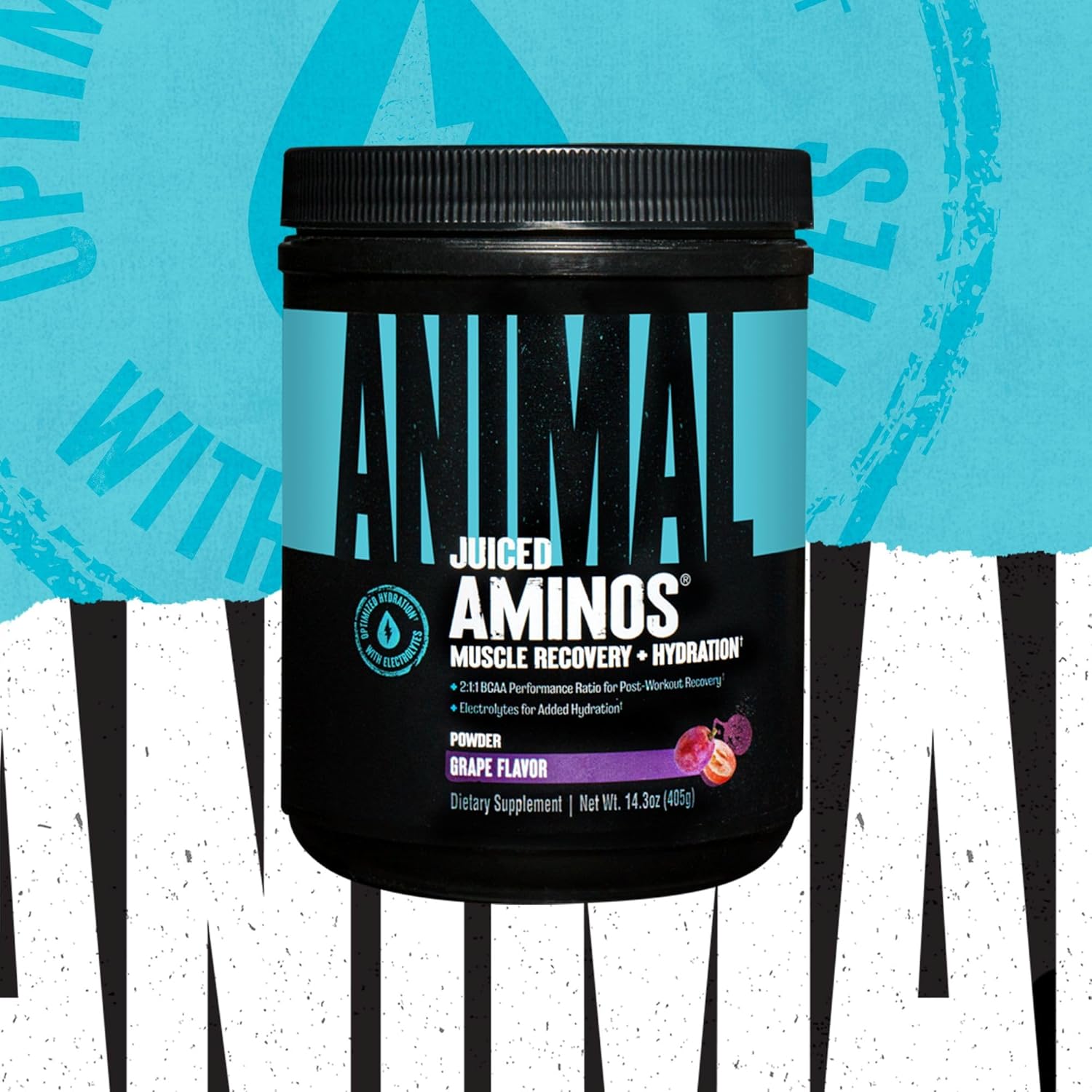 Omega 3 & 6 Fish Oil Flaxseed Supplement with Amino Acids for Recovery - 30 Servings