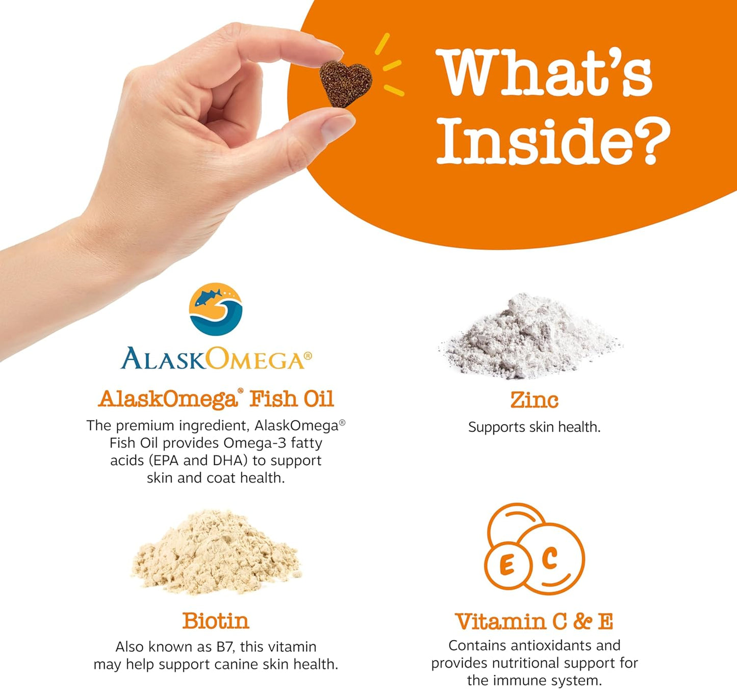 Omega 3 Fish Oil for Dogs Soft Chews with EPA & DHA - Skin & Coat Supplement for Itching Relief - Bacon Flavor - 90ct