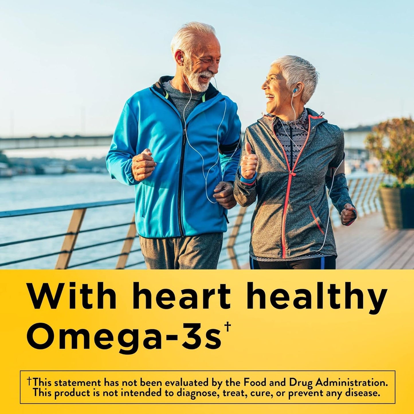 Omega 3 Fish Oil Gummies for Healthy Heart, 90 Gummies, 45 Day Supply by Nature Made