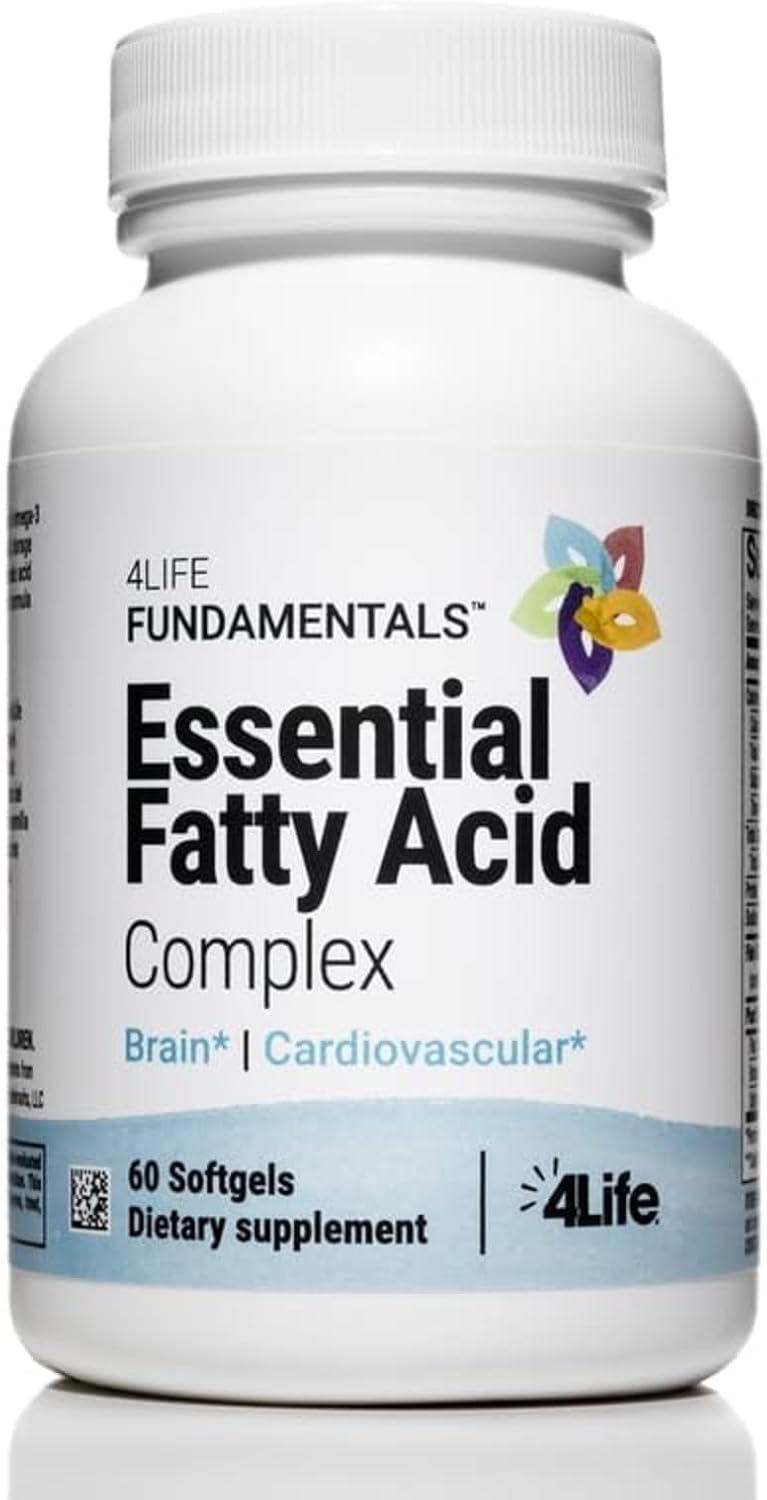 Omega-3 & Omega-6 Fish Oil Blend with GLA & CLA for Circulation Support - 60 Softgels