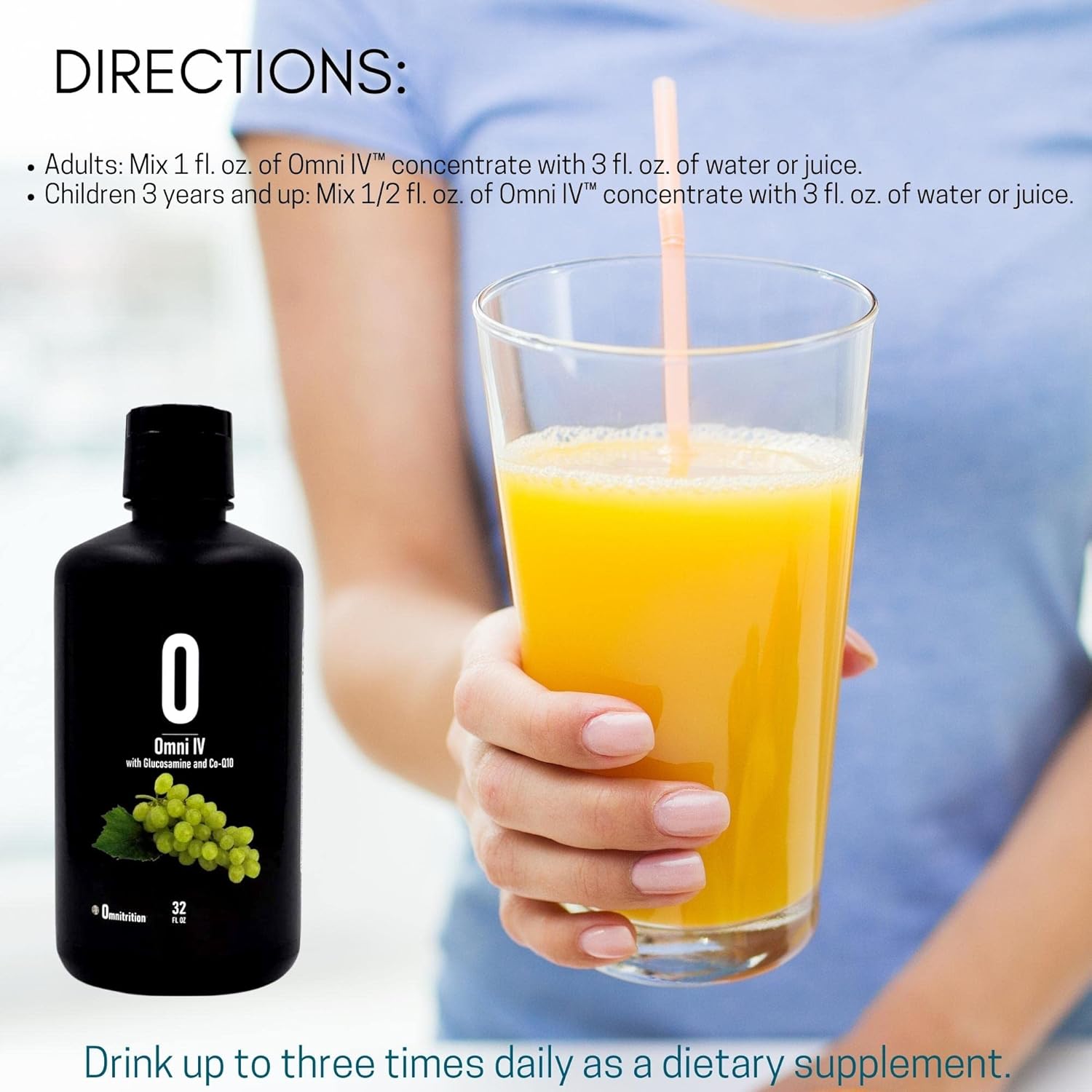 Omnitrition Omni Drop Program Bundle - Get Started Package with Omni Drops, Omni IV, and OmniTrim Nite Lite