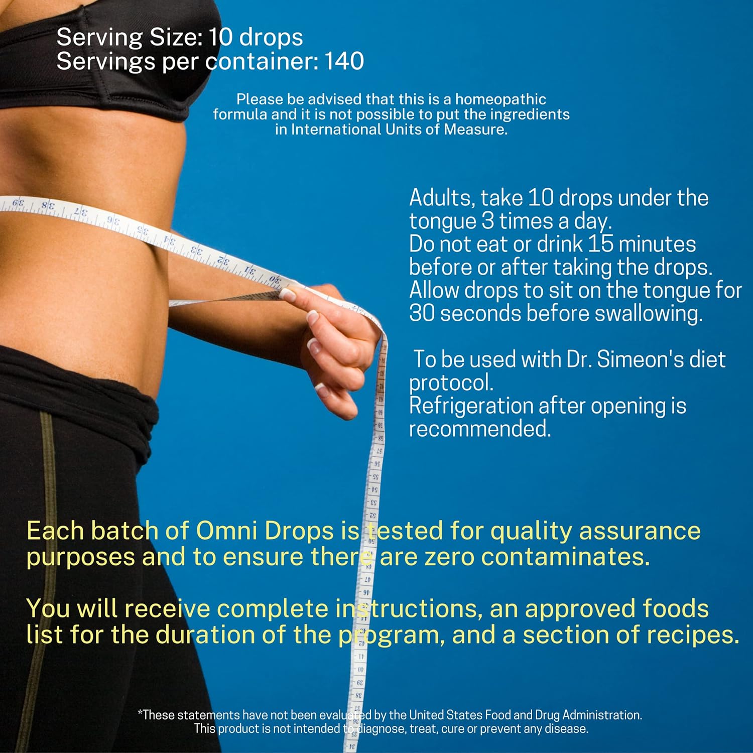 Omnitrition Omni Drop Program Bundle with B12, Program Guide, Omni IV, OmniTrim Nite Lite, Garcinia Cambogia, Samples & Carabiner