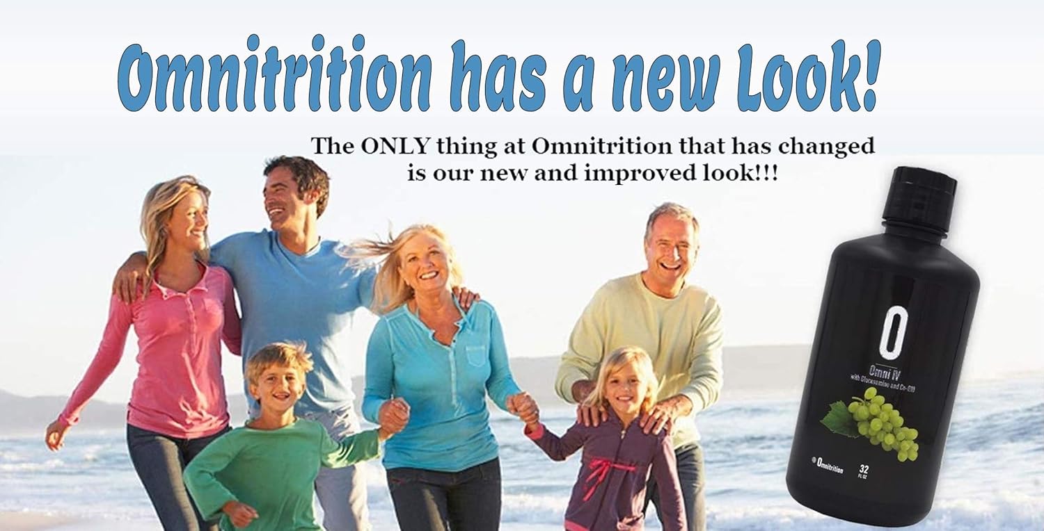 Omnitrition Omni Drop Program Bundle with FAB4: Omni Drops Diet Drops, Omni IV, OmniTrim Nite Lite, Fiber n Mor - 4oz Bottle and Guide