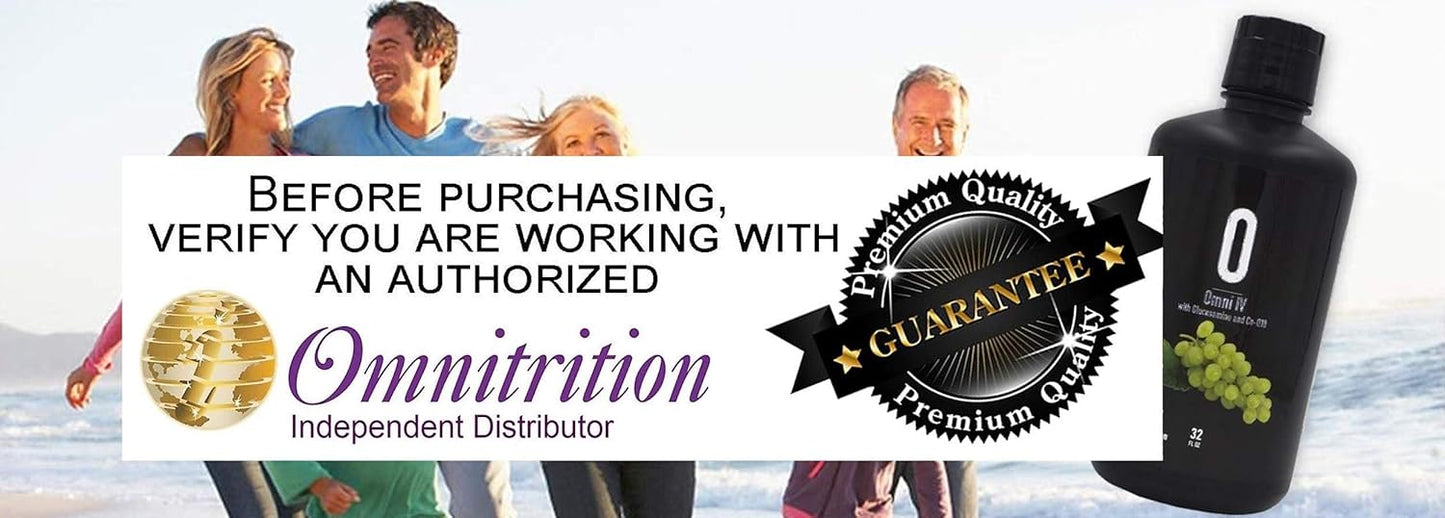 Omnitrition Omni Drop Program Bundle with FAB4: Omni Drops Diet Drops, Omni IV, OmniTrim Nite Lite, Fiber n Mor - 4oz Bottle and Guide