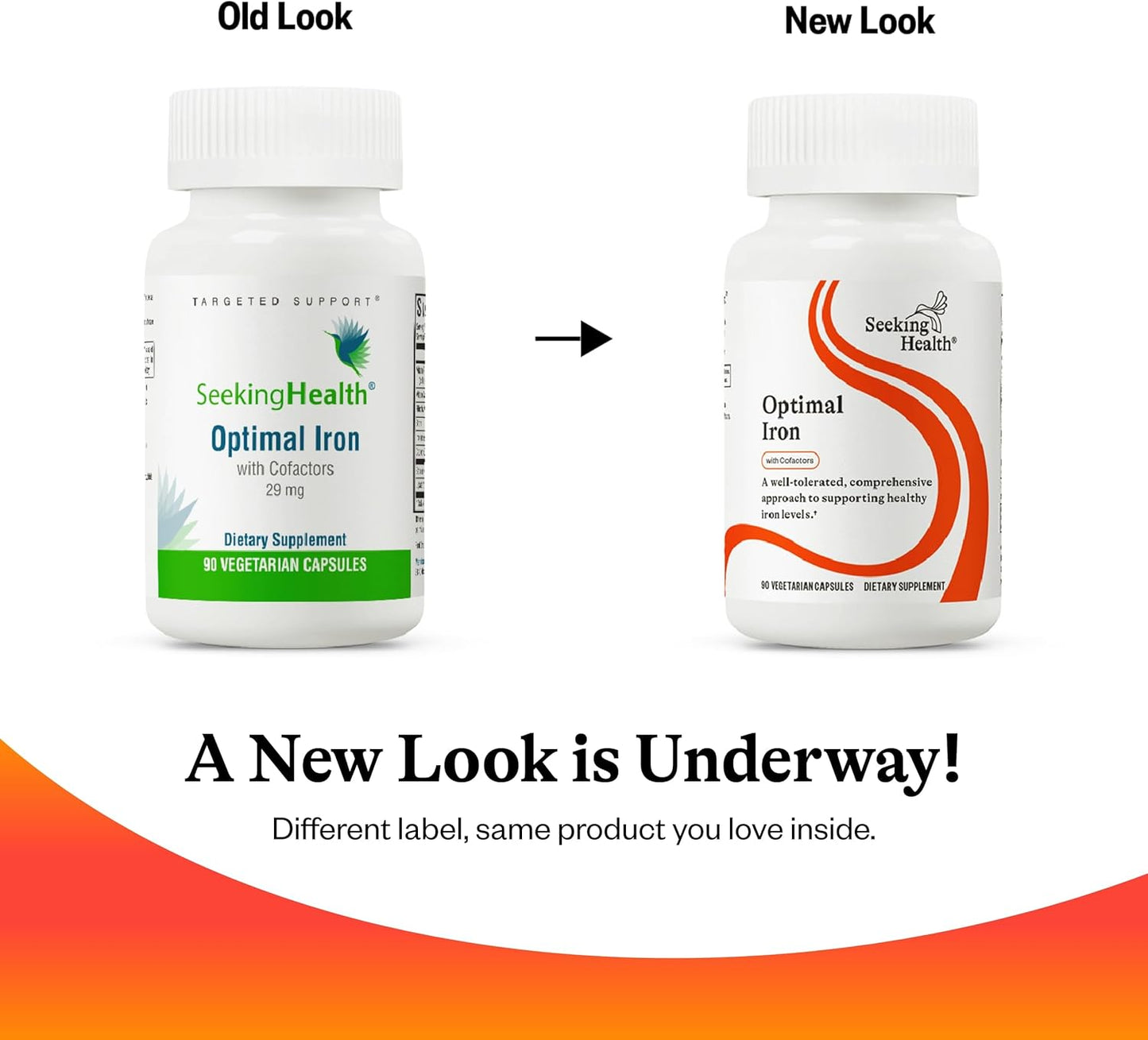 Optimal Iron Supplement with Vitamin C and Riboflavin - Supports Iron Metabolism and Utilization - 90 Capsules