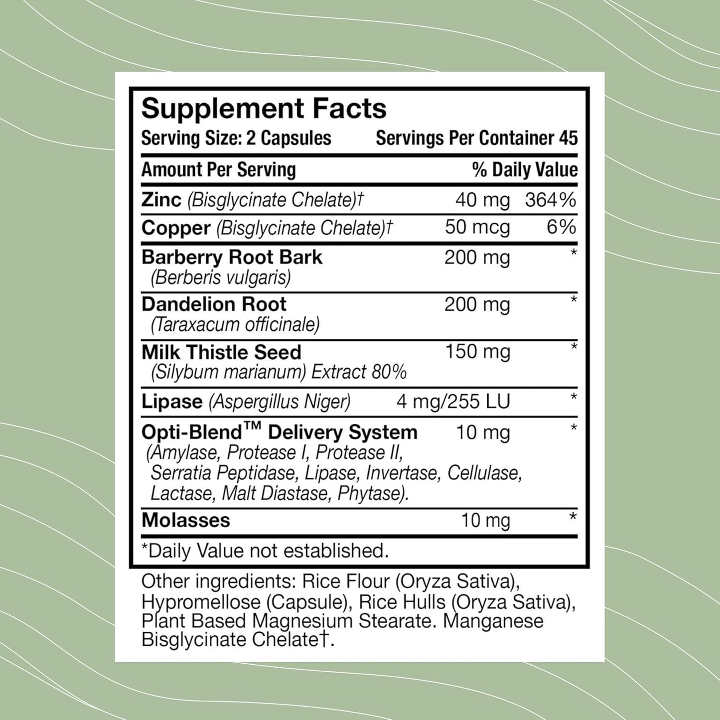 Optimal Liver and Kidney Support Supplement (90 Capsules) for Optimal Health