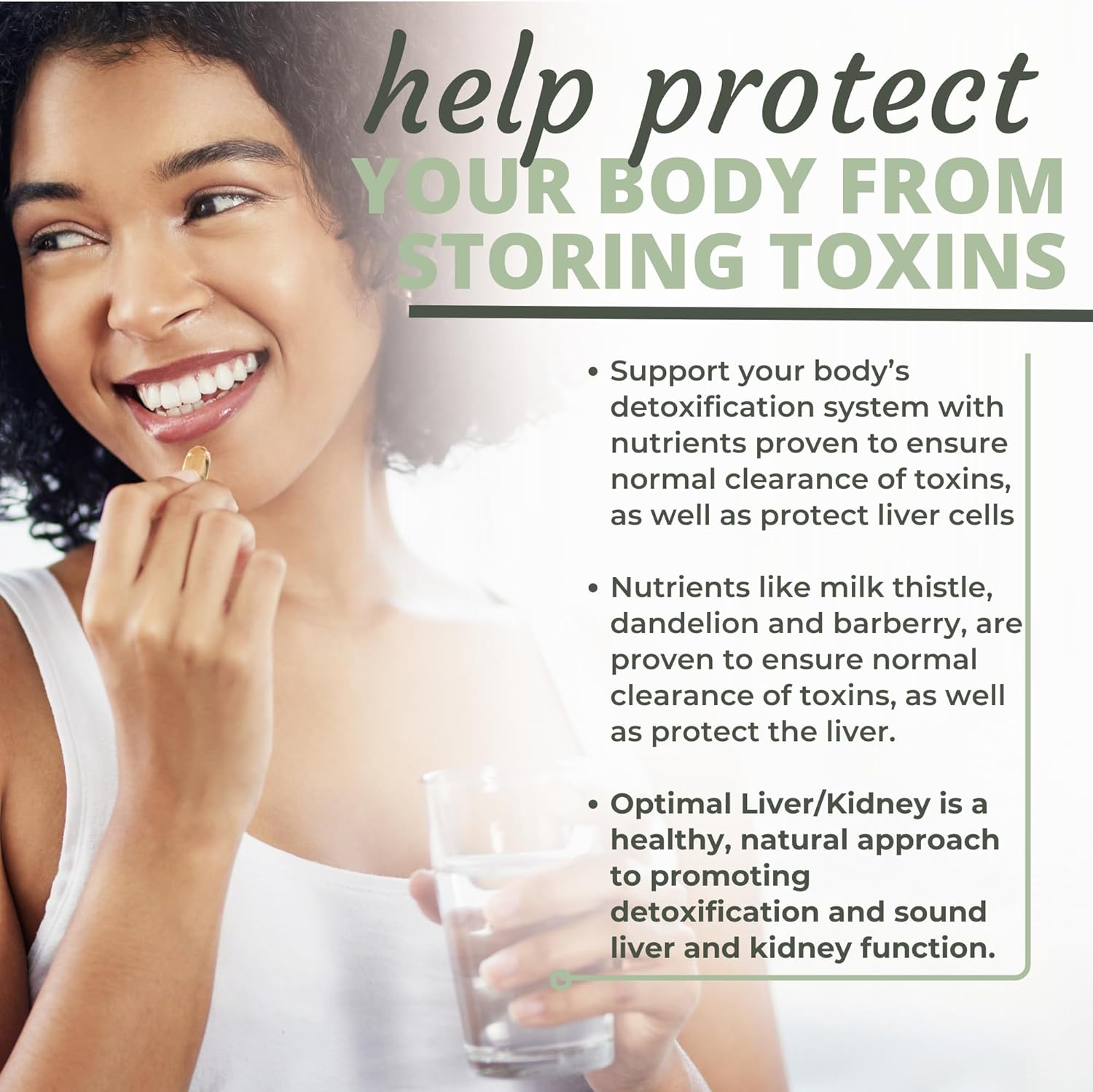 Optimal Liver and Kidney Support Supplement (90 Capsules) for Optimal Health