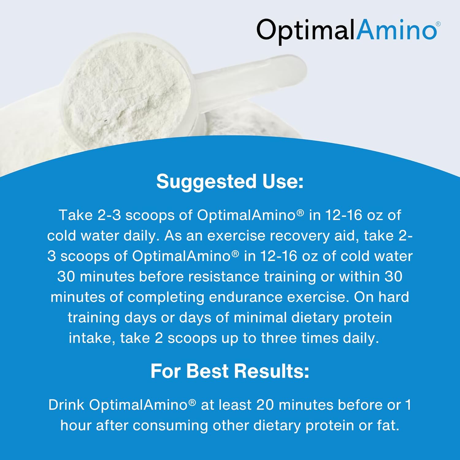 OptimalAmino EAA Supplement Powder | Sour Green Apple Flavor | NSF Certified | Muscle Recovery & Workout Aid
