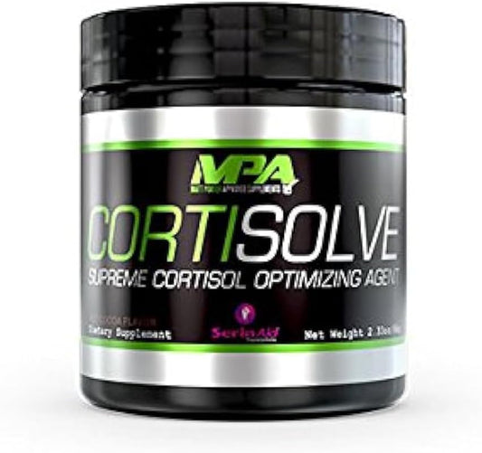 Optimize Cortisol Levels with MPA Supps Cortisolve in Peanut Butter Flavor - 28 Servings
