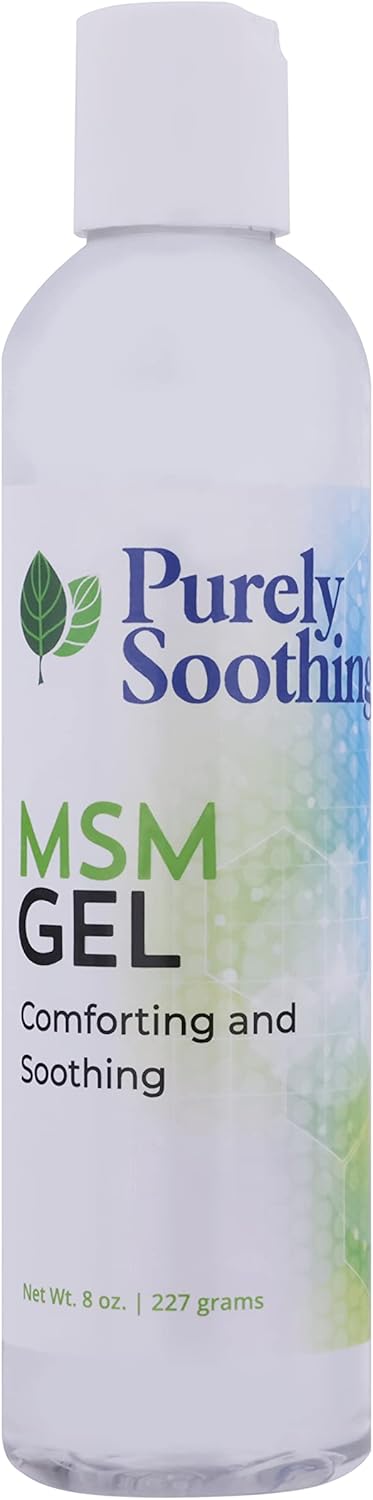 OptiMSM Gel for Joint Relief | Soothes Joint Issues, Stiffness & Swelling | Enhances Mobility & Collagen | Made in USA | 8oz Squeeze Bottle