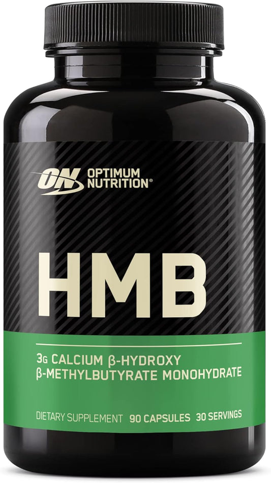 Optimum Nutrition HMB 1000 Capsules - High Quality Calcium Beta-Hydroxy Beta-Methylbutyrate, 90 Caps, 30 Servings