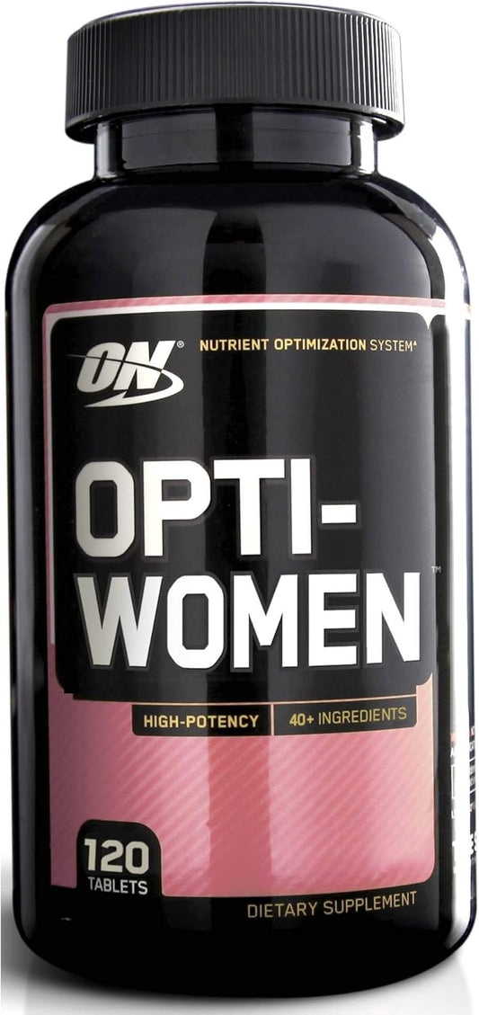 Optimum Nutrition Opti-Women Multivitamin Capsules, 120 Count Female Women's Formula