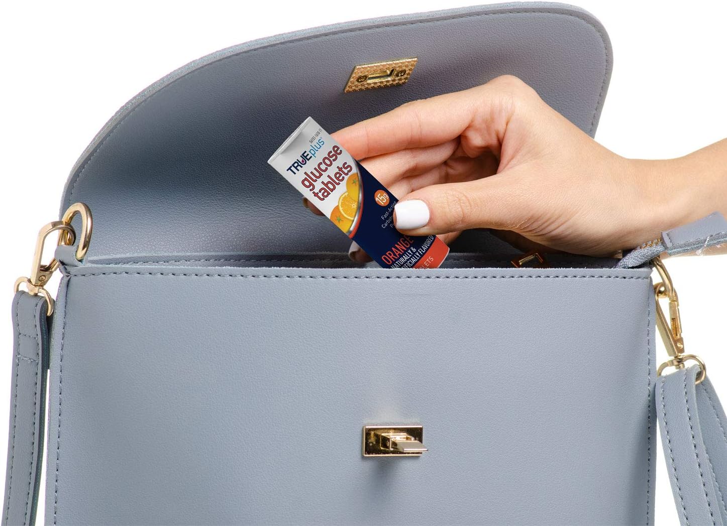 Orange Flavored TRUEplus Glucose Tablets - 6 Tubes of 10 Tablets