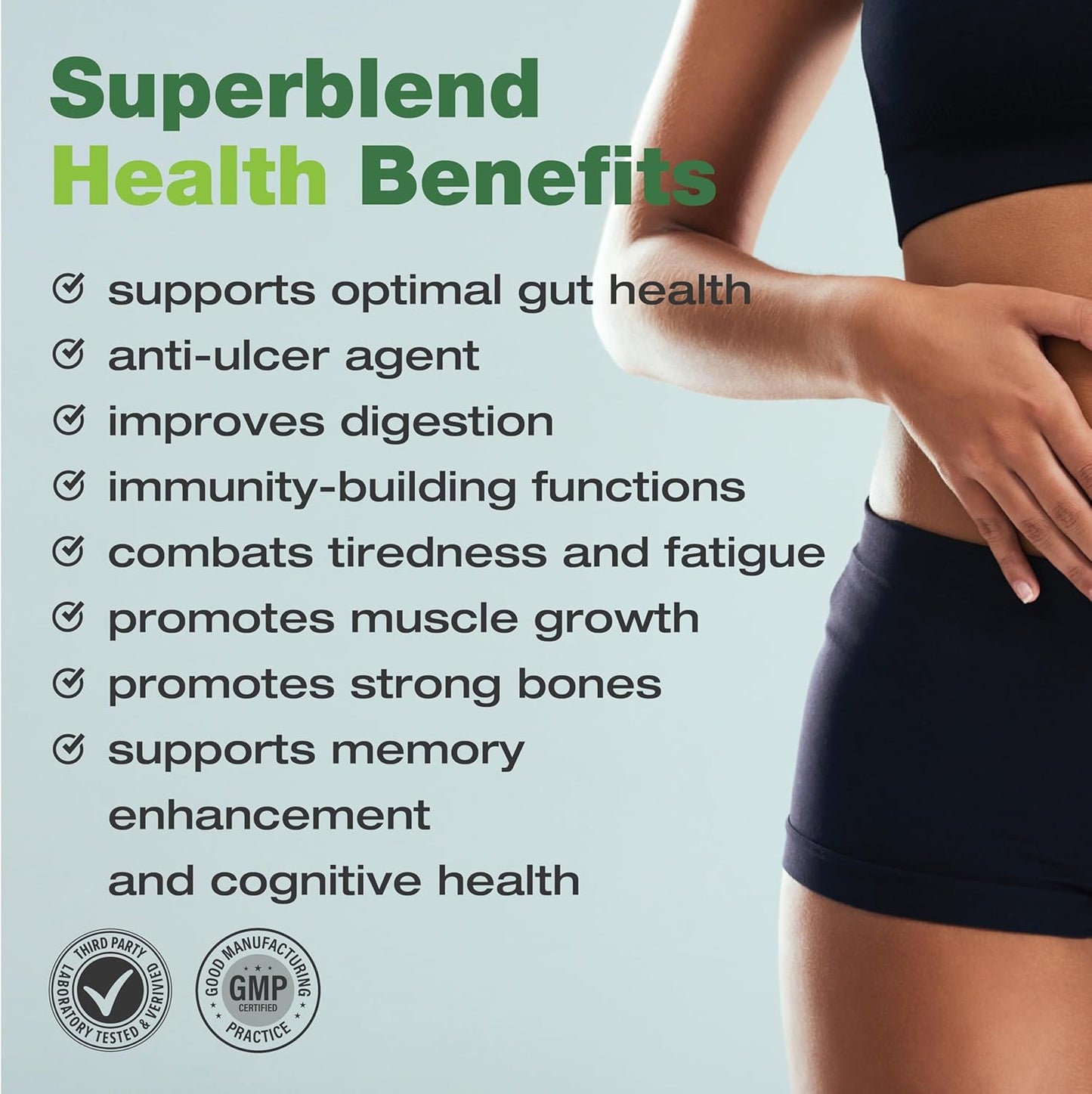 Organic 100% Baobab and Moringa Powder Superblend 300g | From South Africa | Supports Gut Health & Digestion | USDA Certified