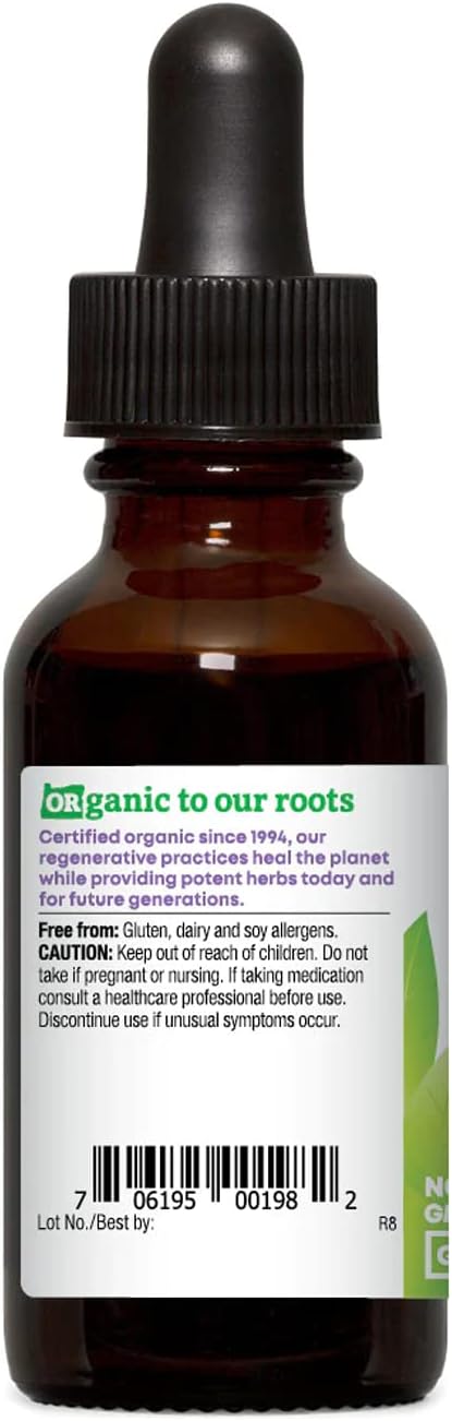 Organic 1:2 Cinnamon Herbal Supplement by Oregon's Wild Harvest - 1oz