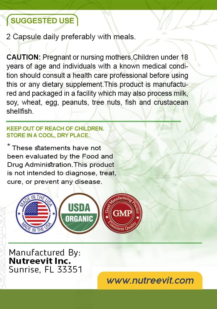 Organic 500mg Camu Camu Capsules - High in Vitamin C and Nutrients (90 Count)