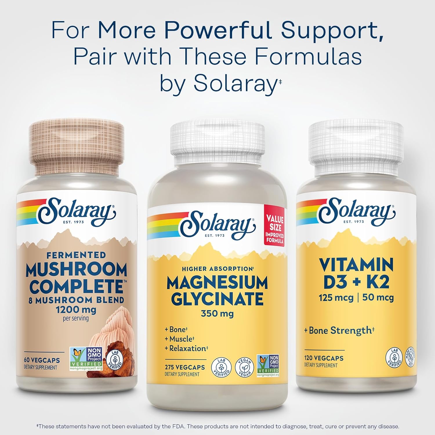 Organic 8 Mushroom Supplement Capsules - Fermented Chaga, Reishi, Shiitake, Cordyceps, Turkey Tail, Lions Mane - Non-GMO, 30 Servings