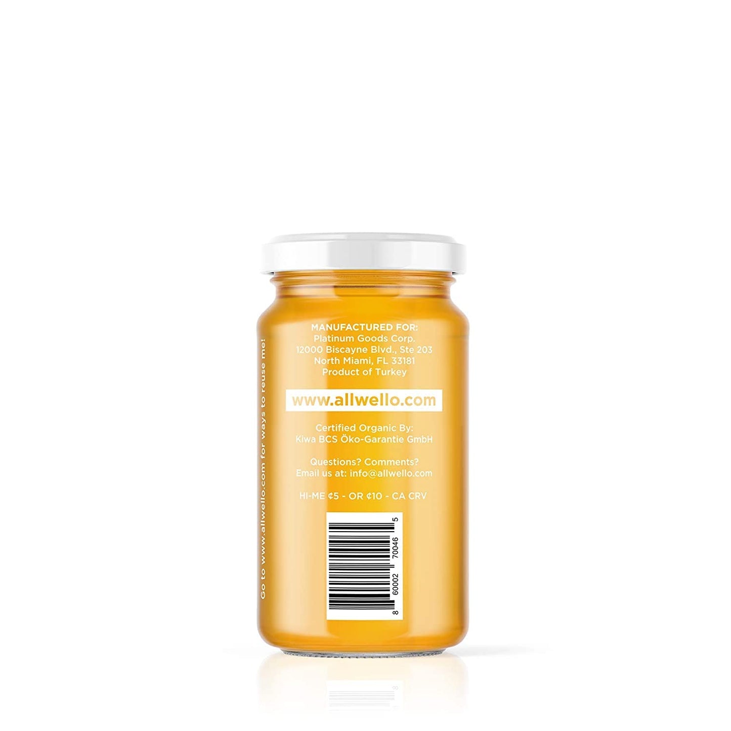 Organic AllWellO Turmeric Shot - 60mL, Cold-Pressed Anti-Inflammatory Support for Joint Pain, Headaches, PMS - USDA Certified (12 Pack)