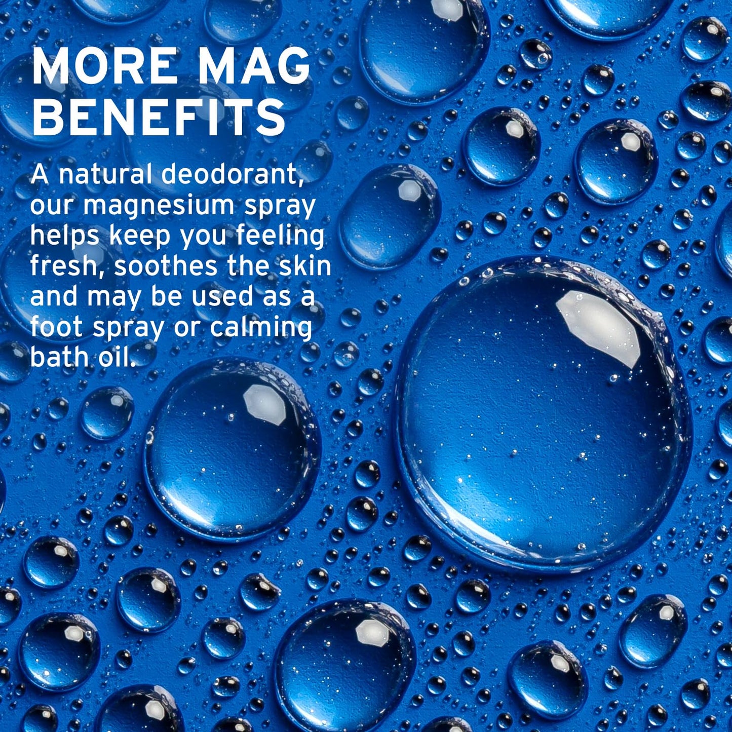 Organic Aloe Vera Magnesium Chloride Spray for Calming Muscles and Joints, Soothes Skin, 8oz Spray - 60 Day Guarantee
