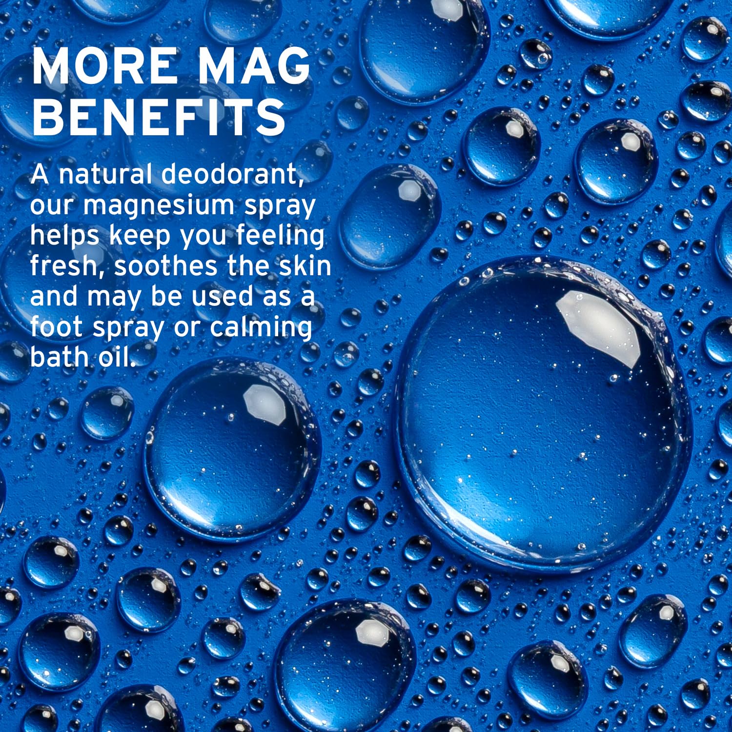 Organic Aloe Vera Magnesium Chloride Spray for Calming Muscles and Joints, Soothes Skin, 8oz Spray - 60 Day Guarantee