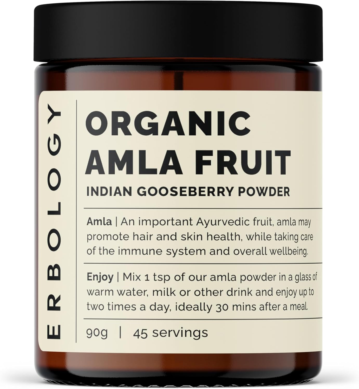 Organic Amla Powder 10.6 oz - Indian Gooseberry - Immunity Boost - Skin & Hair Health - High Vitamin C - Farm Fresh from India - Raw, Vegan, Gluten-Free