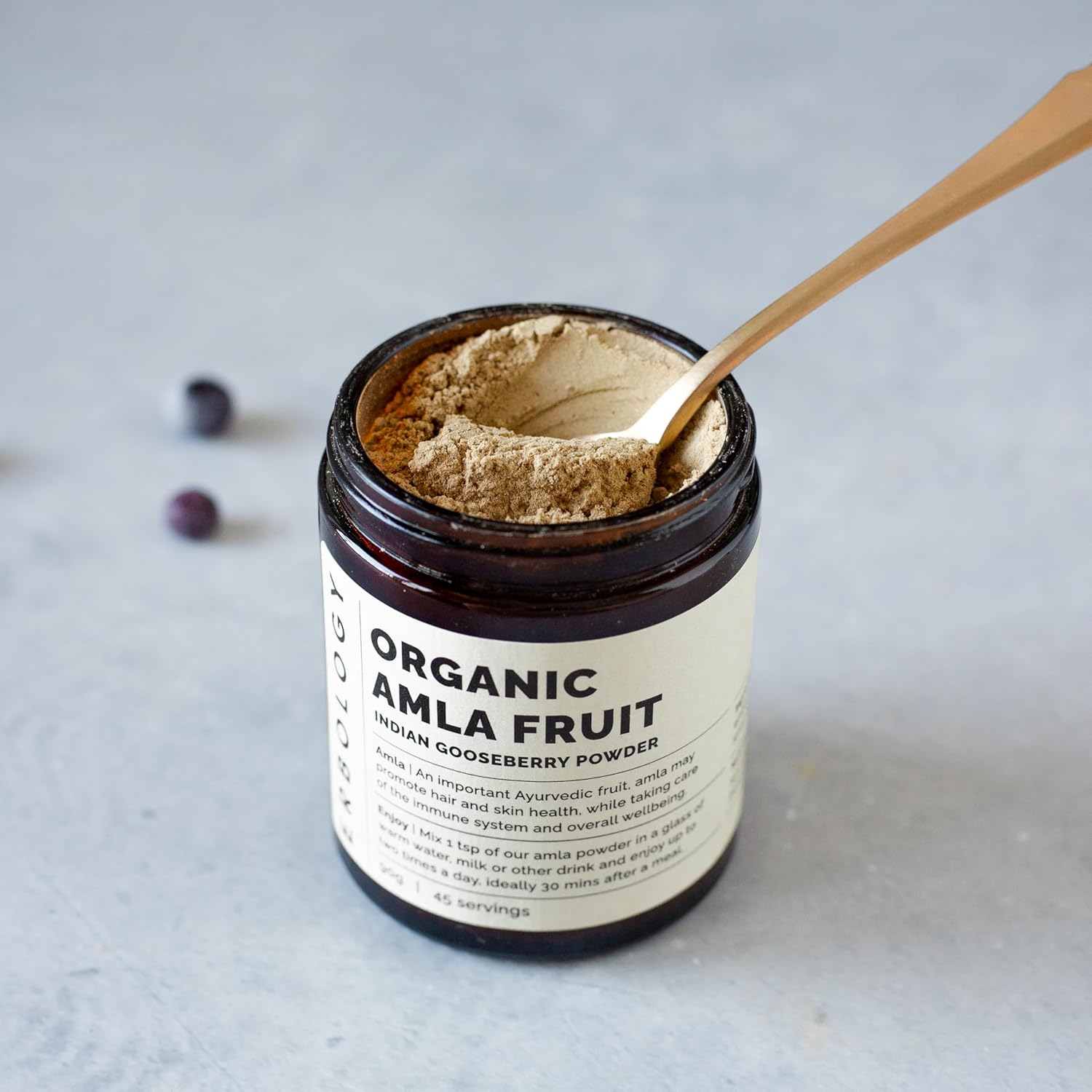 Organic Amla Powder 10.6 oz - Indian Gooseberry - Immunity Boost - Skin & Hair Health - High Vitamin C - Farm Fresh from India - Raw, Vegan, Gluten-Free