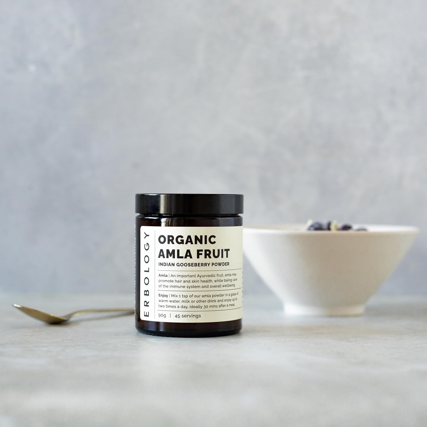 Organic Amla Powder 10.6 oz - Indian Gooseberry - Immunity Boost - Skin & Hair Health - High Vitamin C - Farm Fresh from India - Raw, Vegan, Gluten-Free