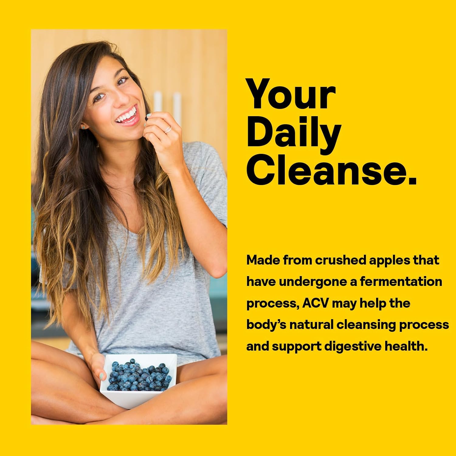 Organic Apple Cider Vinegar Tablets - 250 Mg, 100 Count by Nature's Life