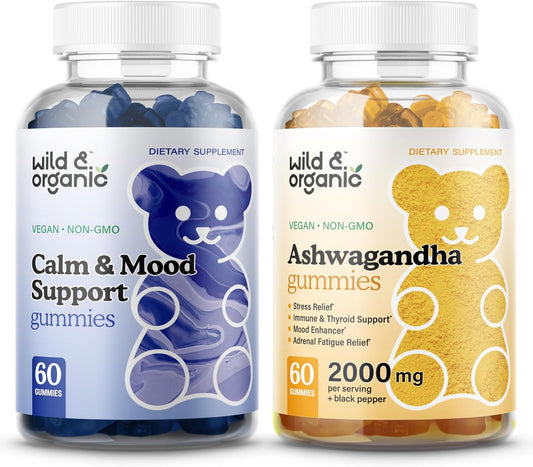 Organic Ashwagandha Gummies for Calm and Mood Support