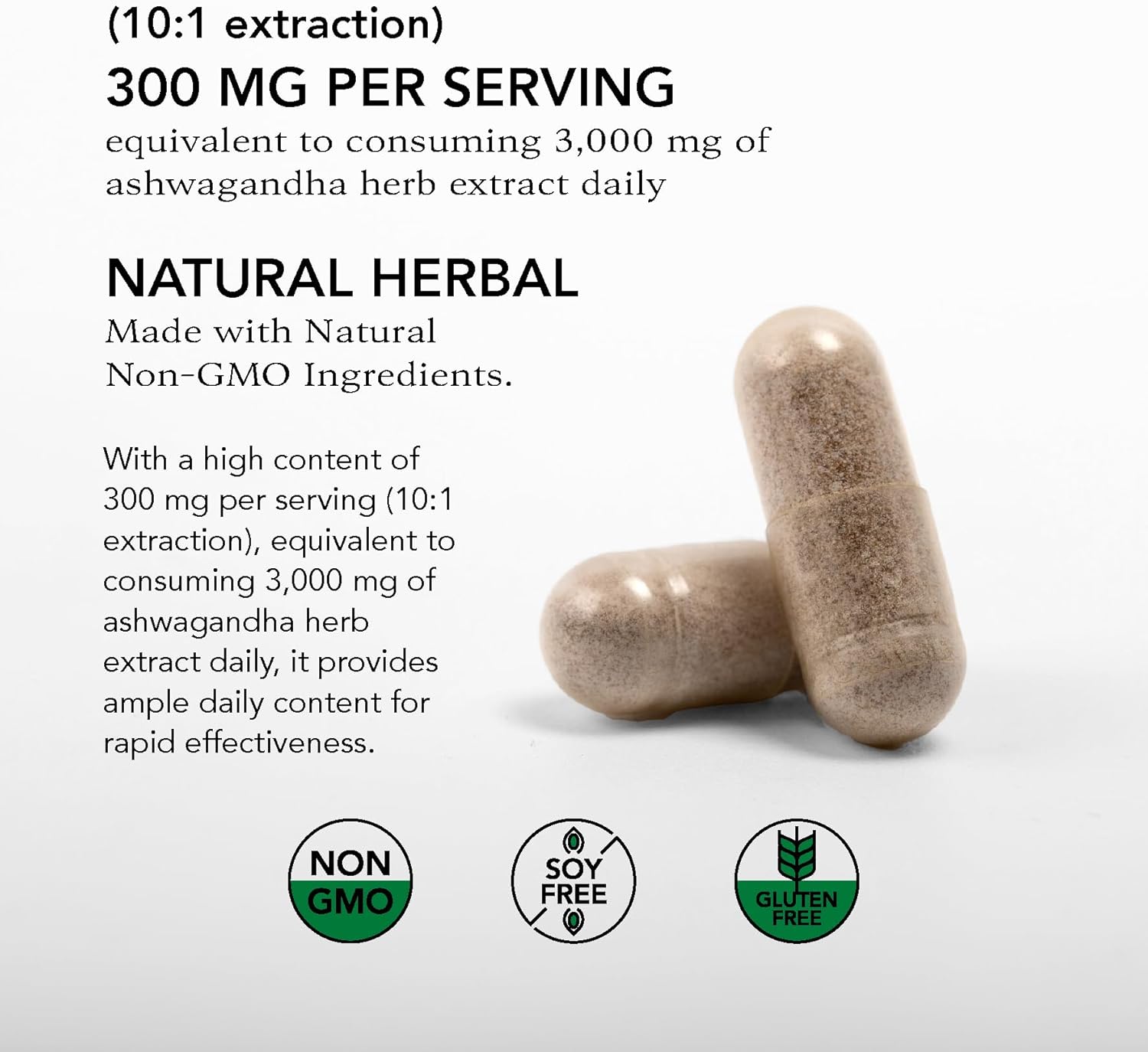 Organic Ashwagandha Supplements 1500mg Equivalent | Stress Relief, Immune Health, Energy Support | Non-GMO Gluten Free | 1 Bottle-120 Capsules-2mo Supply