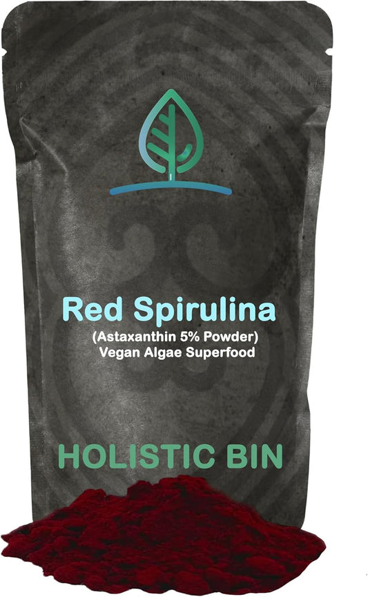 Organic Astaxanthin Powder: Powerful Antioxidant from Haematococcus Pluvialis Algae (20g)