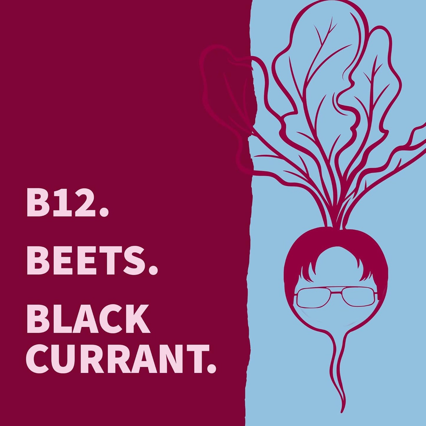 Organic Beet Root Beauty Gummies with Antioxidants, Vitamin C, Biotin & B12 - Vegan, Gluten Free, Non GMO - Raspberry Flavor, 30 Servings