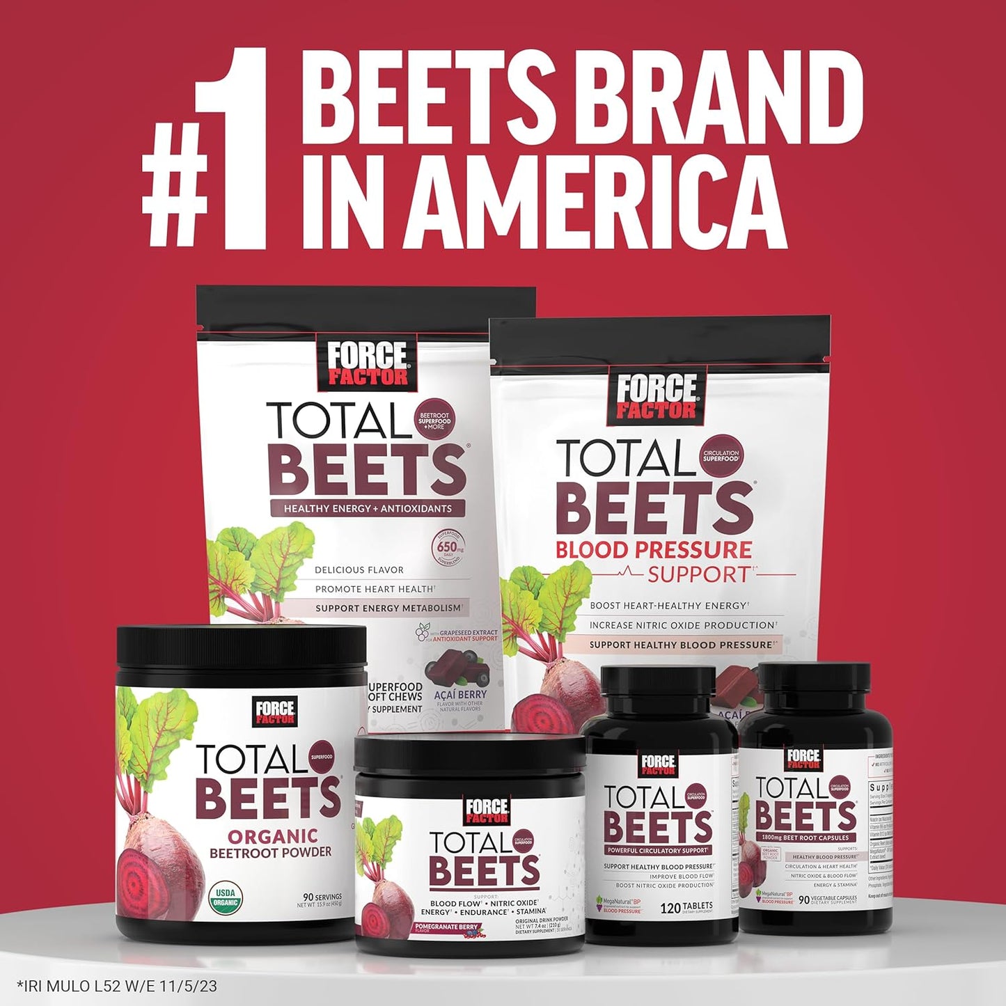 Organic Beet Root Capsules for Blood Pressure Support - 1800mg Powder Blend - 90 Veg Caps - Circulation & Blood Flow Supplement