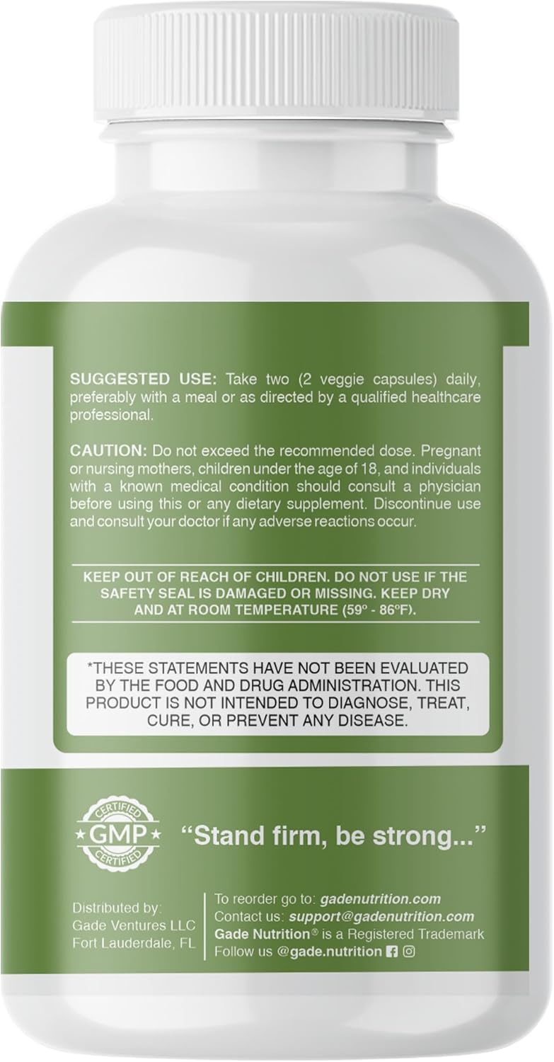 Organic Beet Root Capsules with Vitamin C, Zinc, Elderberry, Pomegranate, Grape Seed Extract - Nitric Oxide Supplement for Healthy Circulation - 3 Month Supply of GADE Nutrition Boost Your Health Formula