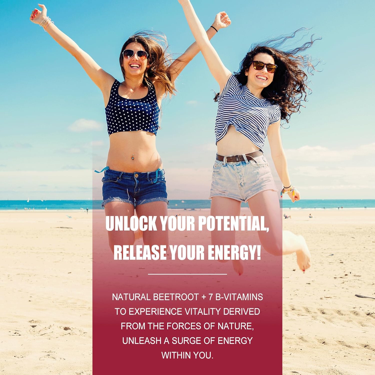 Organic Beet Root Gummies with L-Arginine 1400mg for Energy, Blood Flow & Circulation - Vegan, Non-GMO, 120 Count