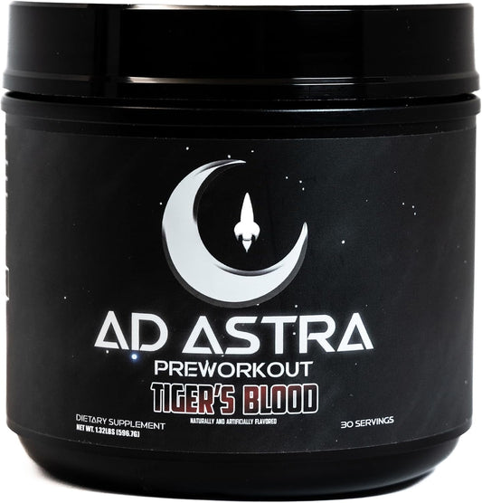Organic Beet Root Powder Preworkout with L-Citrulline, Beta Alanine, L-Tyrosine - Tiger's Blood Flavor - Potent Focus Blend for Energy and Performance