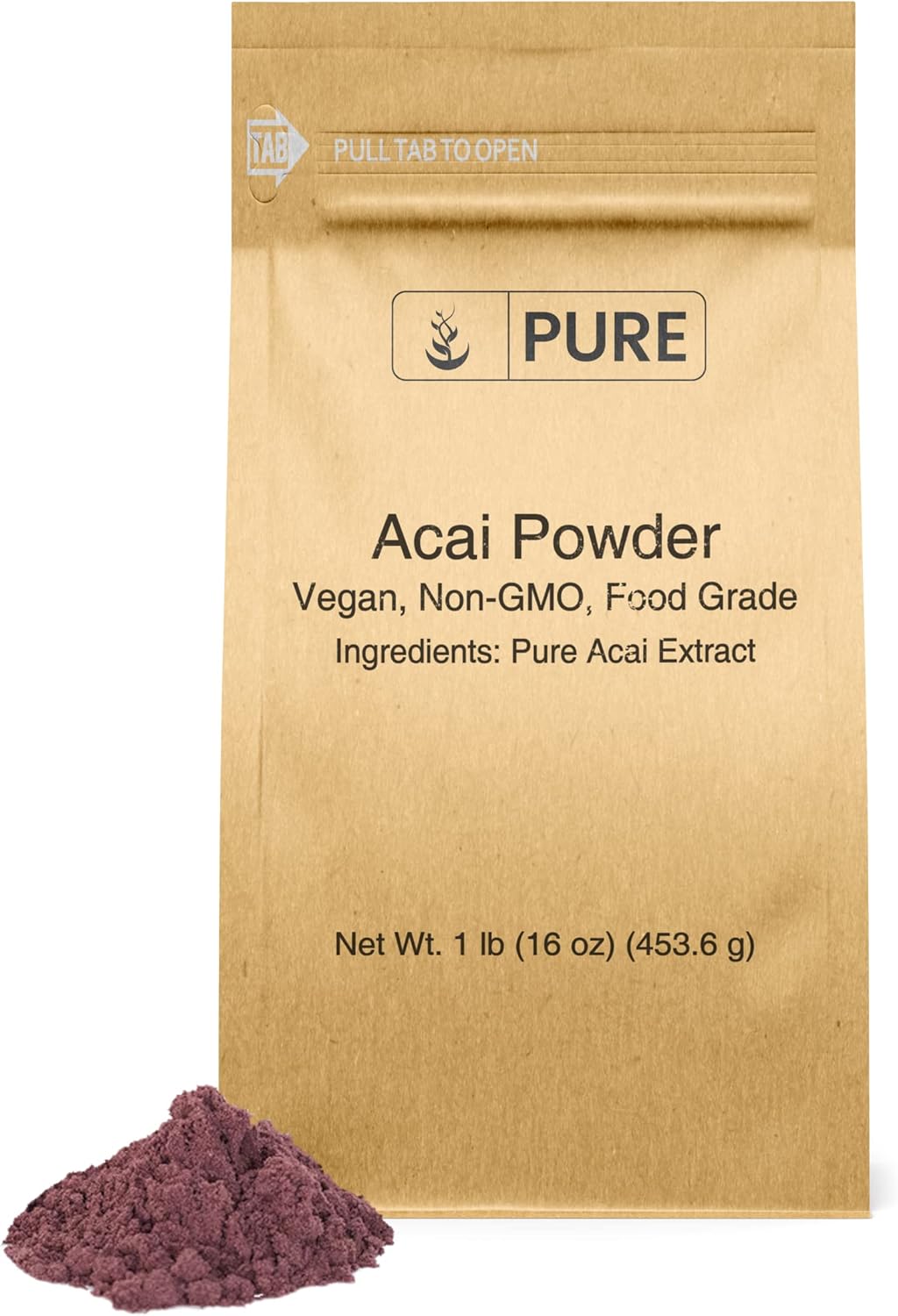 Organic Beet Root, Spirulina, and Acai Powder Bundle - Non GMO Herbal Supplements in Various Sizes