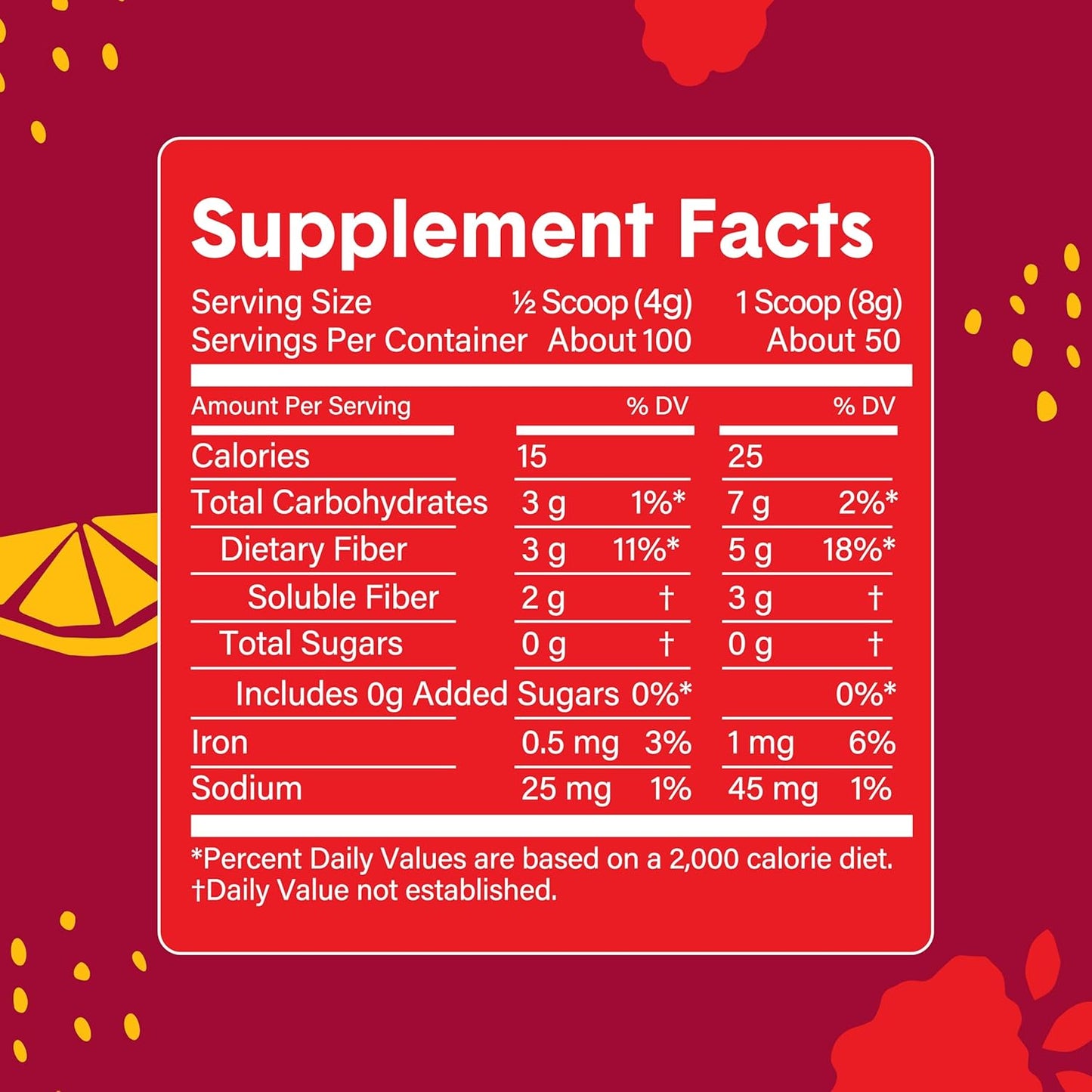Organic Bellway Super Fiber Powder with Psyllium Husk for Gut Health - Sugar Free, Raspberry Lemon & Pineapple Passion Fruit Flavor