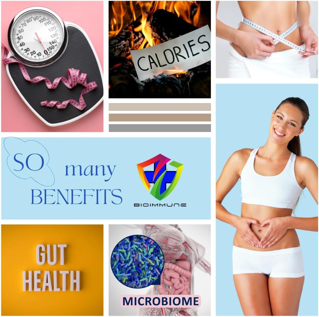 Organic BioImmune Slimtox™ 15-Day Colon Cleanse & Detox with Probiotics for Flat Stomach, Less Bloat, and Increased Energy - Constipation Relief, Toxin Flush