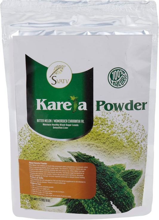 Organic Bitter Melon Powder 8 oz - Skin Benefits - Non-GMO - 227g - Half Pound