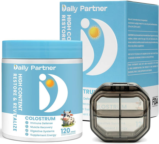 Organic Bovine Colostrum Powder for Adults - Immune Support Supplement with BPC-157 and Lactoferrin