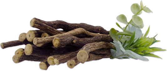 Organic Cherry Flavored Licorice Root Chew Sticks for Freshening Breath - 100% Natural by Grand Parfums